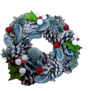 HANDMADE SMALL CHRISTMAS WREATH